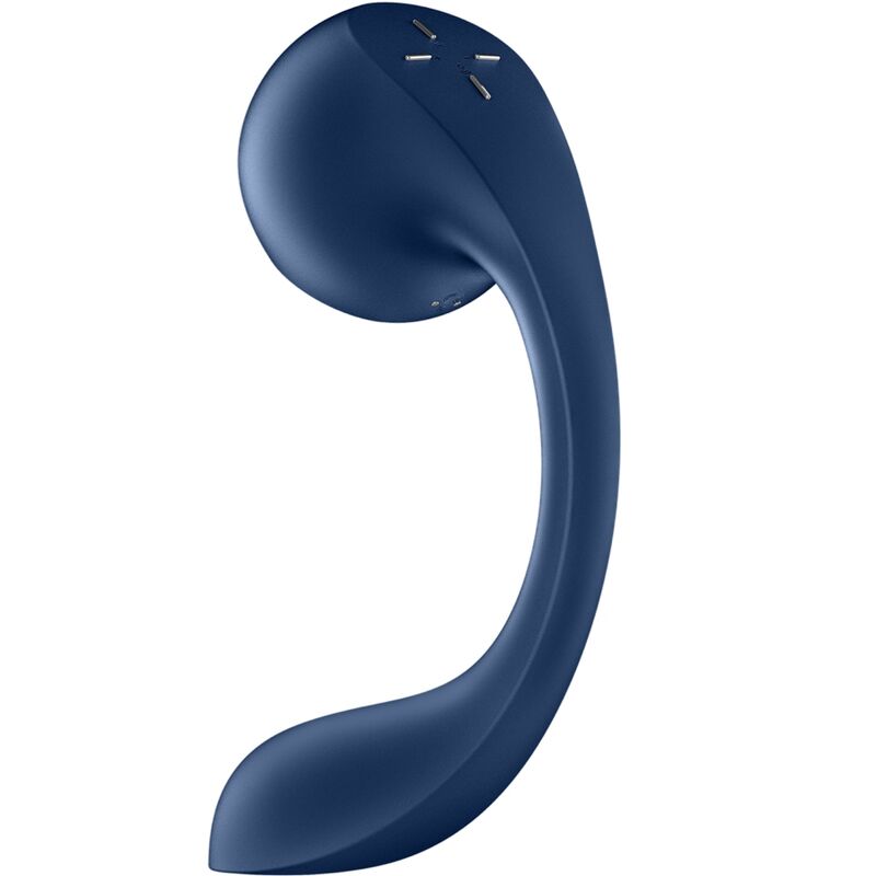 SATISFYER - PRO+ WAVE 4 G-PISTE- JA ILMASYKSIMULAATTORI ILMAINEN SOVELLUS TUMMANSININEN
