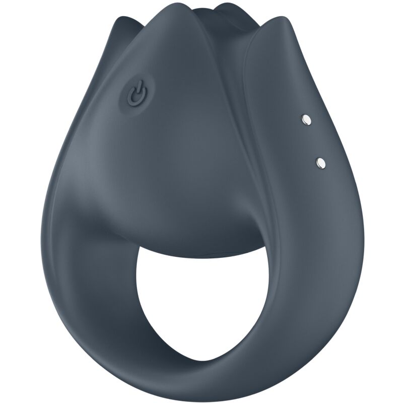 SATISFYER - PERFECT PAIR 2 MULTIVIBRAATTORI 2 IN 1 PENISRENGAS JA SORMISTIMULAATTORI HARMAA