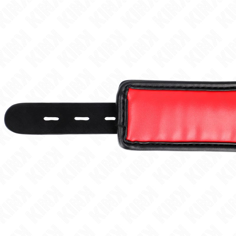 KINK - KAULAKORU, JOLLA ON SIENI TEKONAHASTA VALMISTETTU HIHNA, MALLI 3, SÄÄDETTÄVÄ 37-54 CM X 3 CM