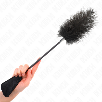 KINK - Strutsin höyhenet kutitukseen pitsipaletilla 56 cm