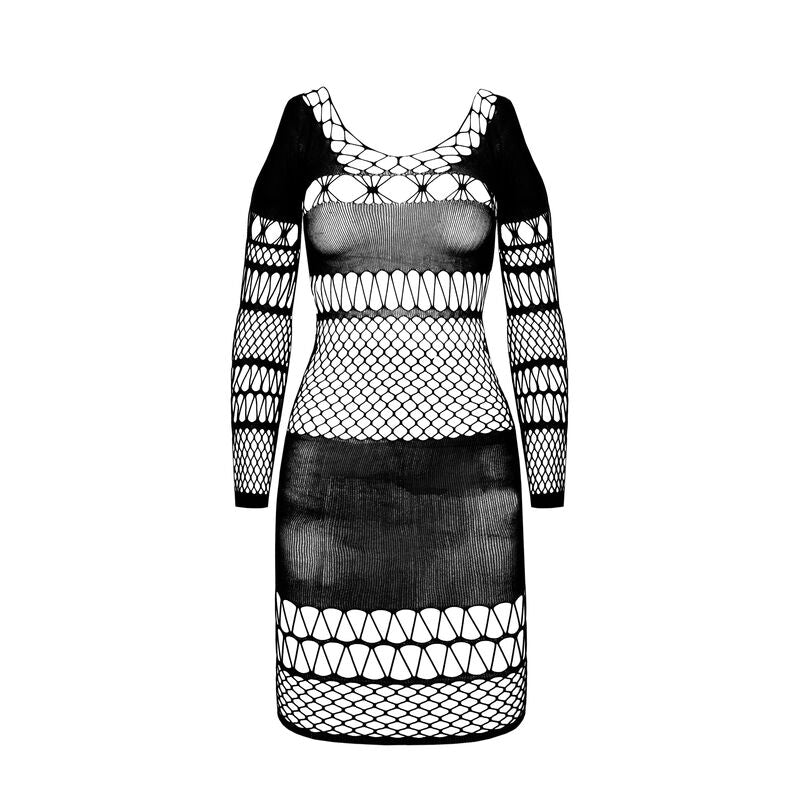 PASSION - BS 105 BODYSTOCKING RÖD EN STORLEK