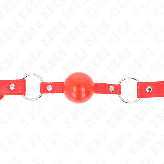 KINK - TPE-PALLO 4 CM SUUKAPALLO ROJO-LUKOLLA 60 X 2 CM