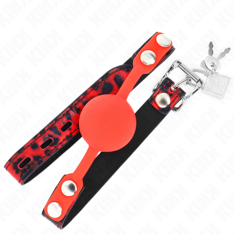 KINK - MALLI 2 SILIKONIPAALLO 4 CM SUUKAPALLO LUKOLLA 60 X 2 CM