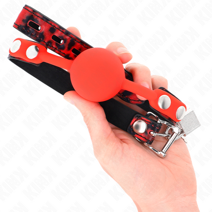 KINK - MALLI 2 SILIKONIPAALLO 4 CM SUUKAPALLO LUKOLLA 60 X 2 CM