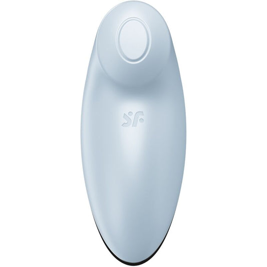 SATISFYER - TAP &amp; CLIMAX 2 VIBRAATTORI &amp; STIMULAATTORI SININEN
