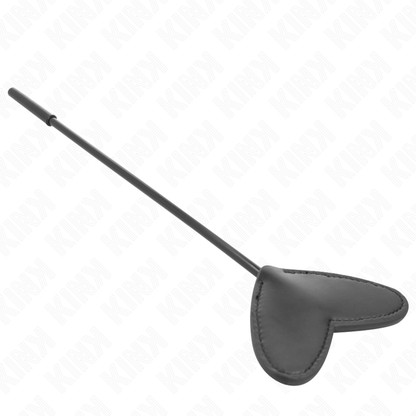 KINK - MUSTA SYDÄMENMUOTOINEN PALETTI 33 X 10 CM