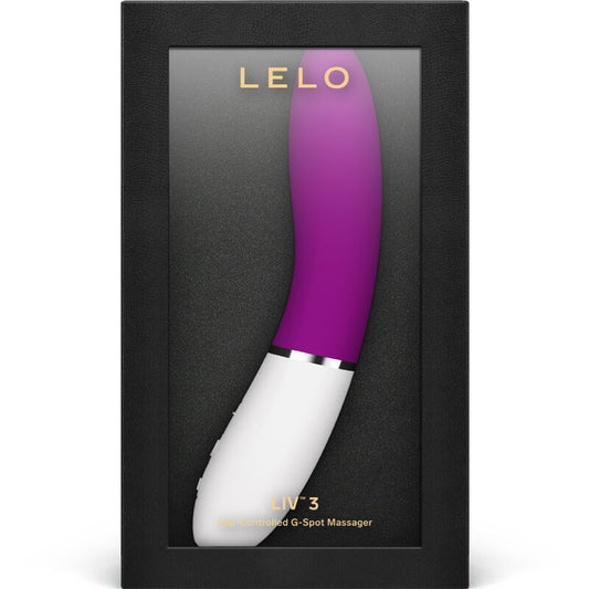 LELO - LIV™ 3 G-PISTEEN STIMULAATTORI VAALEANPUNAINEN
