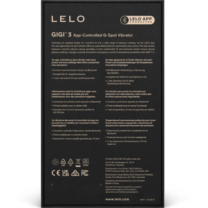 LELO - GIGI™ 3 G-PISTEVIBRAATTORI SININEN