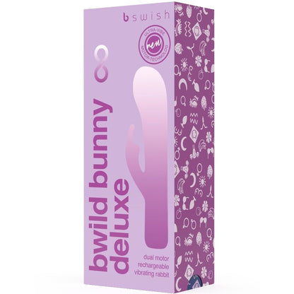 B SWISH - BWILD BUNNY INFINITE DELUXE VIBRATOR KANIN 10 VIBRATIONER LILA