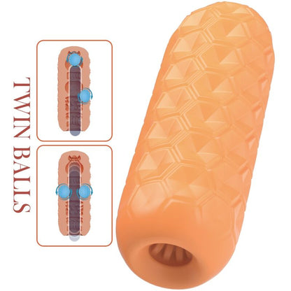 PRETTY LOVE - KAKSOISPALLOT MIEHILLE VALMISTETTU ORANSSIN KUVIO