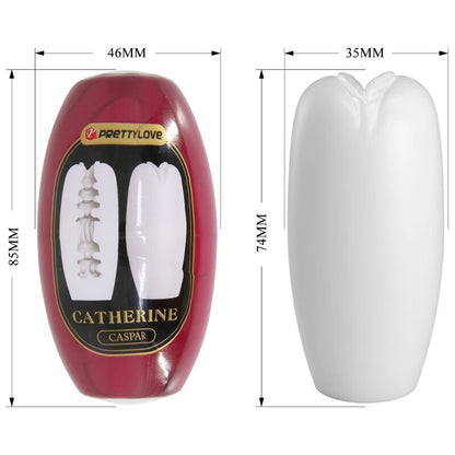 KAUNIS RAKKAUDEN - CATHERINE-MIESMASTURBAATORI VALKOINEN