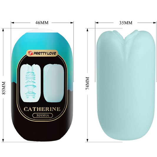 PRETTY LOVE - MASHA MIEHILLE SININEN MASTURBAATORI