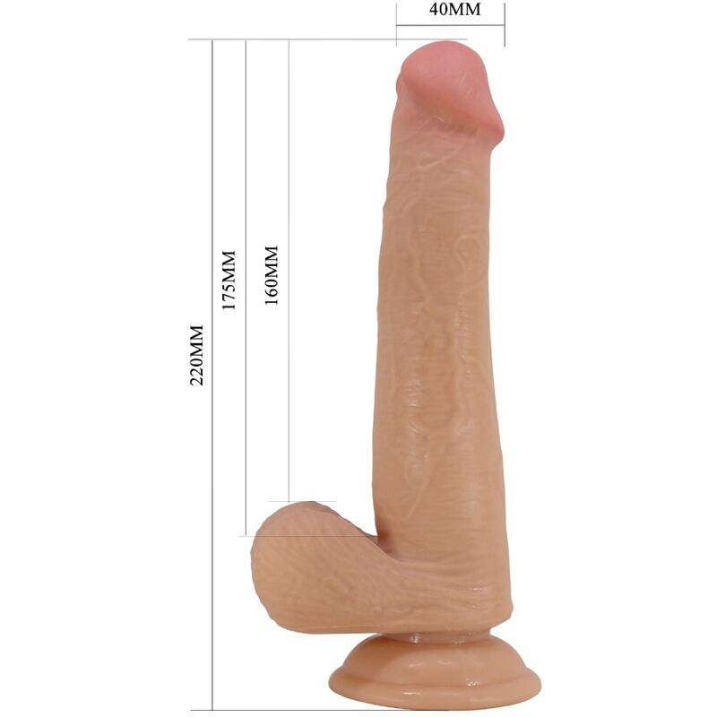PRETTY LOVE - TALLEN REALISTINEN DILDO 22 CM LIHASTA