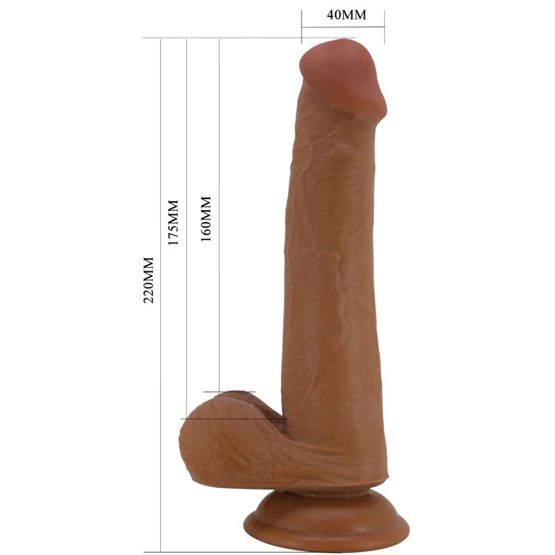 PRETTY LOVE - TALLEN REALISTINEN DILDO 22 CM RUSKEA