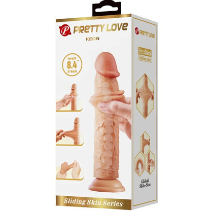 PRETTY LOVE - KEON REALISTINEN DILDO 21 CM LIHASTA