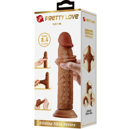 PRETTY LOVE - KEON REALISTINEN DILDO 21 CM RUSKEA