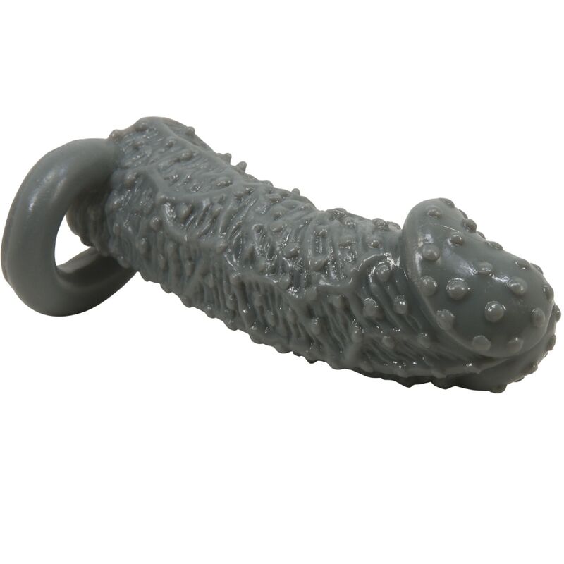 PRETTY LOVE - REALISTINEN PENIKSEN SUURENTAJA JA VIIVYTTÄVÄ HOLKKI, MALLI 2, HARMAA