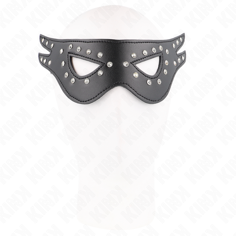 KINK - SEXIG MASK I LÄDERMODELL 2 27 x 13 CM