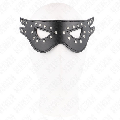 KINK - SEXIG MASK I LÄDERMODELL 2 27 x 13 CM