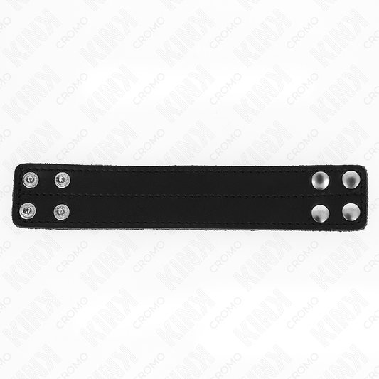 KINK - NAHKAINEN PENISRENGAS PAINESULKIMALLA 18,5 X 3,3 CM