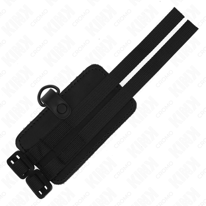 KINK - LÄDERPENISRING MED JUSTERBARA ARMOR