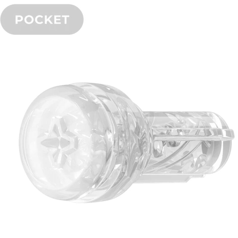 KIIROO - FEEL POCKET STROKER CRYSTAL, KIIROO LÄPINÄKYVÄ