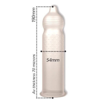 PASANTE - RIBS &amp; DOTS INTENSITY KONDOMI 144 KPL