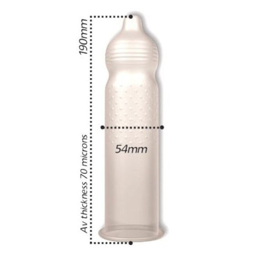 PASANTE - RIBS &amp; DOTS INTENSITY KONDOMI 144 KPL