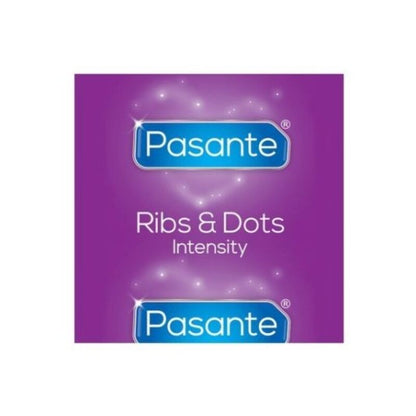 PASANTE - RIBS &amp; DOTS INTENSITY KONDOMI 144 KPL