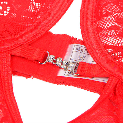 SUBBLIME - 954215 PITSI BABYDOLL SÄÄDETTÄVILLÄ OHLOIDELLA PUNAINEN L/XL