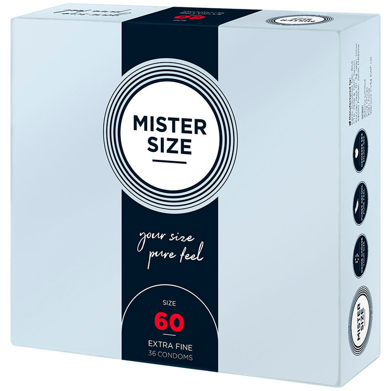 MISTER SIZE - KONDOMSTORLEK XL 60 MM (36 ENHETER)