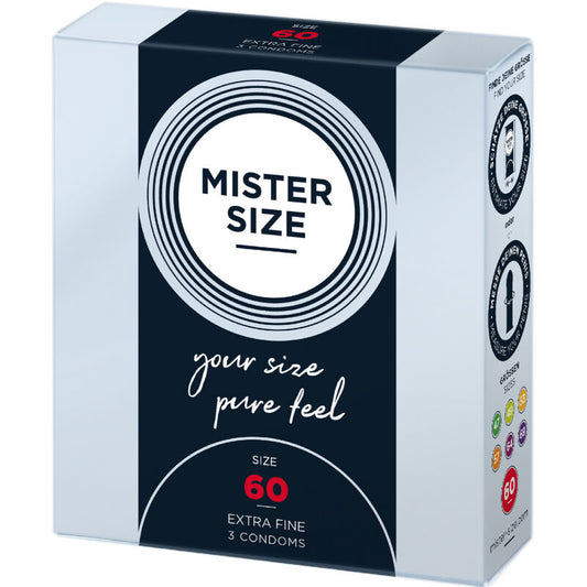 MISTER SIZE - KONDOMIN KOKO XL 60 MM (3 KPL)