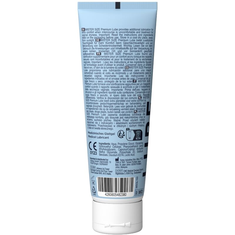 MISTER SIZE - ENSILUOKKAINEN LIUKAUTUSAINE 100 ML