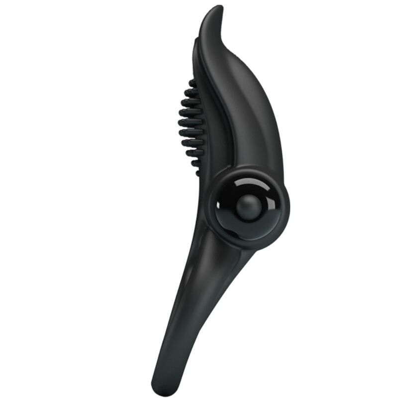 PRETTY LOVE - KAKSOISVÄRÄISYRENGAS + KLITORISSTIMULAATTORI 10 VÄRINÄÄ MUSTA