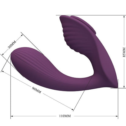 PRETTY LOVE - FRANZ HIERONTALAITE JA VIBRAATORI ILMAINEN SOVELLUS VIOLETTI