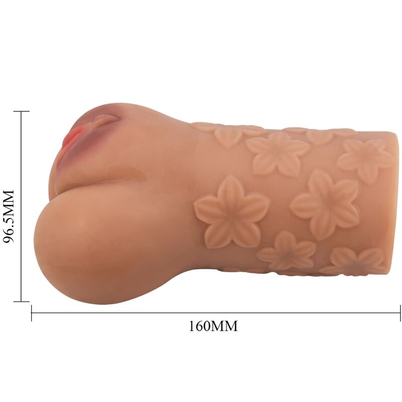 HULLU HÄRKÄ - TULIPUNAINEN EMÄTIN JA PERÄAUKON MUOTOILU KUKKIEN LIHALLA