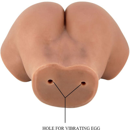 CRAZY BULL - HAILEY VIBRATOR RUMPA MED REALISTISK VAGINA OCH ANUSFJÄRRKONTROLL