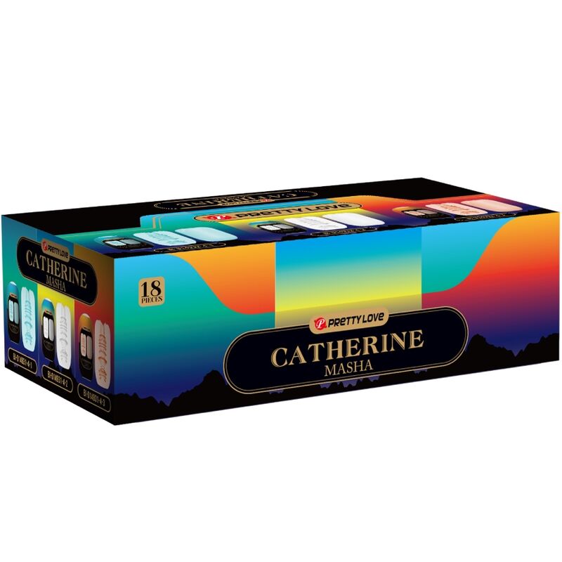 PRETTY LOVE - MASHA-PAKKAUS 18 ERILAISTA MIESMASTRUBAATORIA