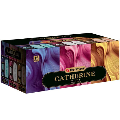 PRETTY LOVE - OLGA-PAKKAUS 15 ERILAISTA MIESMASTRUBAATORIA