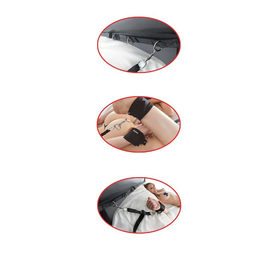 FETISSI FANTASIA -SARJA - ÄÄRIMMÄINEN SÄNGYN TUKIJÄRJESTELMÄ