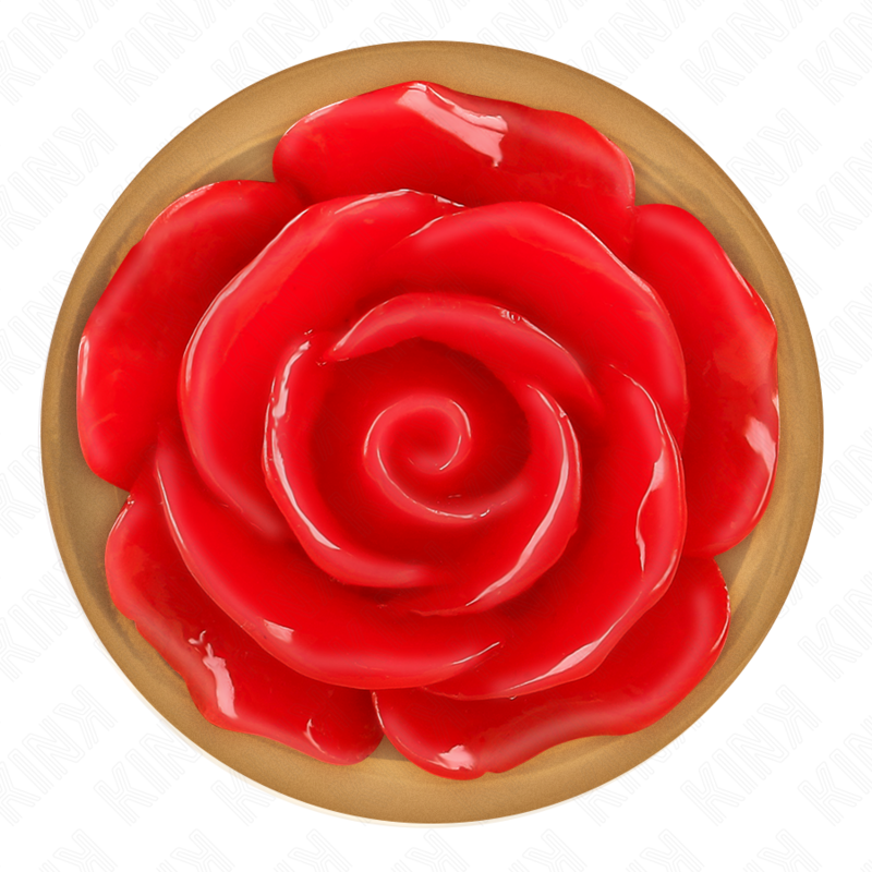 KINK - VAALEANPUNAISEN KULTAINEN ANAALITULPPA PUNAISELLA RUUSULLA L