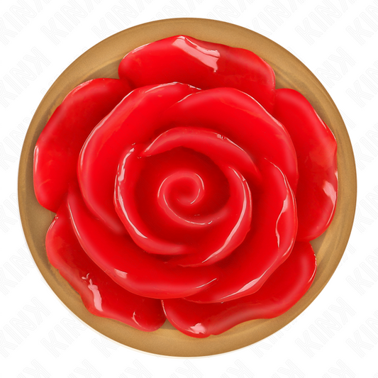 KINK - VAALEANPUNAISEN KULTAINEN ANAALITULPPA PUNAISELLA RUUSULLA S