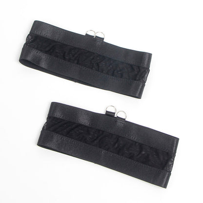 SUBBLIME - 955236 MUSTA BONDAGE-RINTALIIVI SUKKANAULAKKEILLA S/M