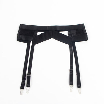 SUBBLIME - 955236 MUSTA BONDAGE-RINTALIIVI SUKKANAULAKKEILLA S/M