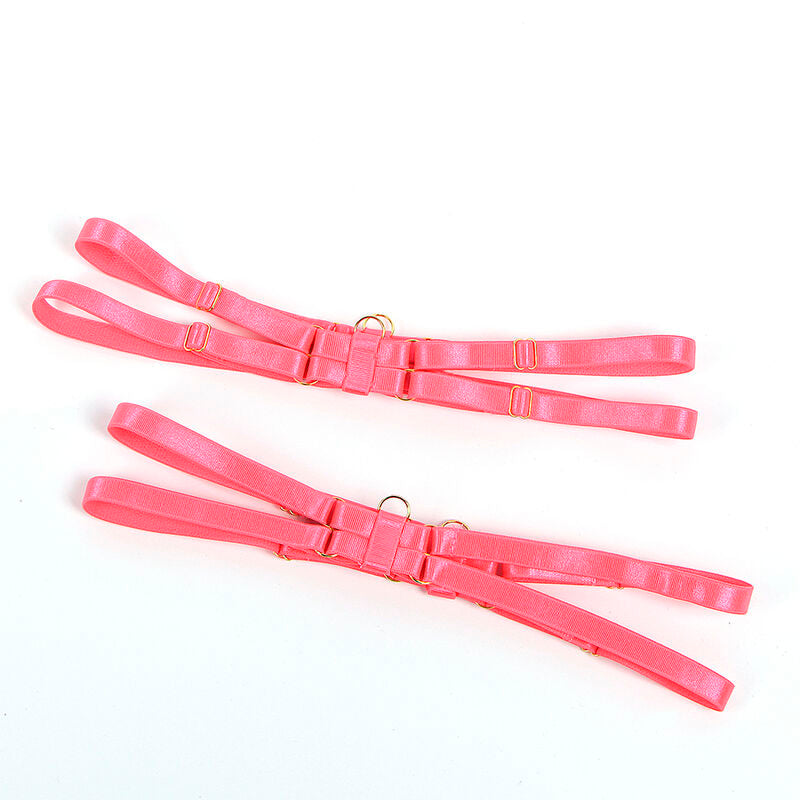 SUBBLIME - 955304 RINTALIIVISETTI KAULAKORULLALLA JA LAHKEIDEN YKSITYISKOHDILLA, FLUORESOIVA VAALEANPUNAINEN L/XL