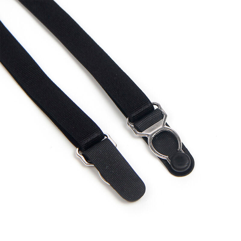 SUBBLIME - 955496 PITSIBODIY RUSETILLA JA SUKKANAULALLA MUSTA S/M