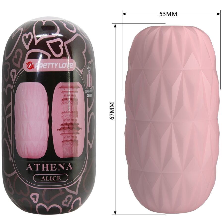 PRETTY LOVE - ATHENA ALICE-PAKET 15 OLIKA MANLIGA MASURBATÖRER