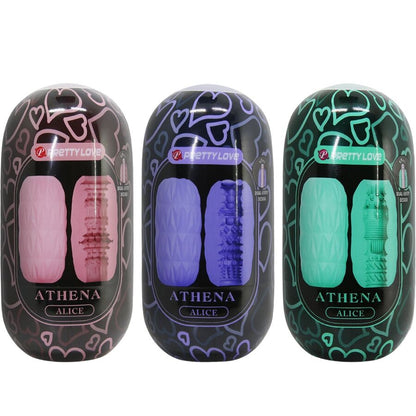 PRETTY LOVE - ATHENA ALICE-PAKET 15 OLIKA MANLIGA MASURBATÖRER