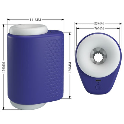 PRETTY LOVE - DJ LADY MIEHILLE -MASTURBAATORI VÄRIÄNNÄLLÄ, 5 ASETUSTA, VIOLETTI