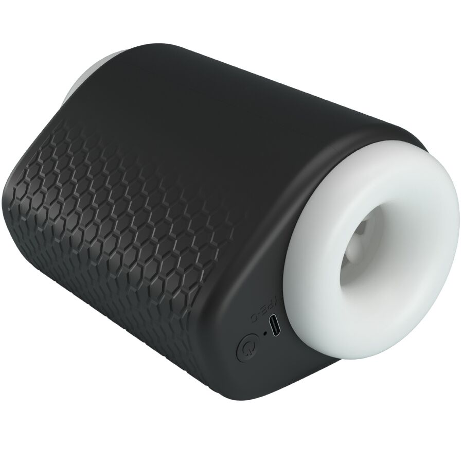 PRETTY LOVE - DJ GIRL MANLIG MATURBATOR MED VIBRATION 5 INSTÄLLNINGAR SVART